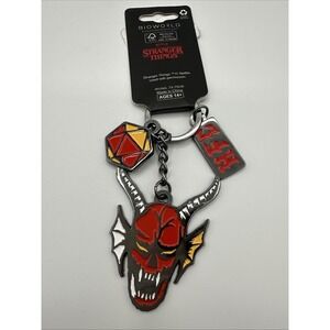 Stranger Things Season 5 HFC Hellfire Club Keyring Keychain 2025 New by Bioworld